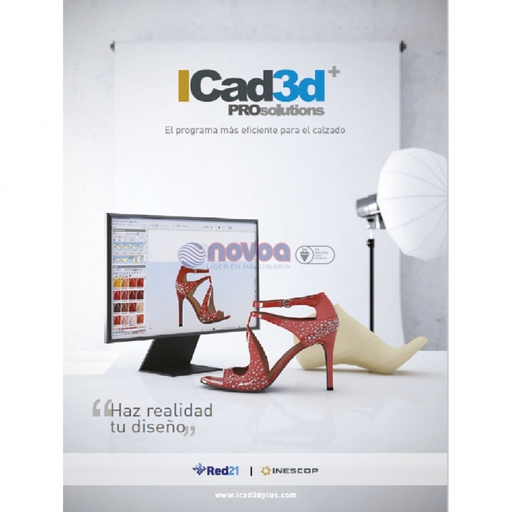 ICAD3D+. Software de diseño y patronaje de calzado.